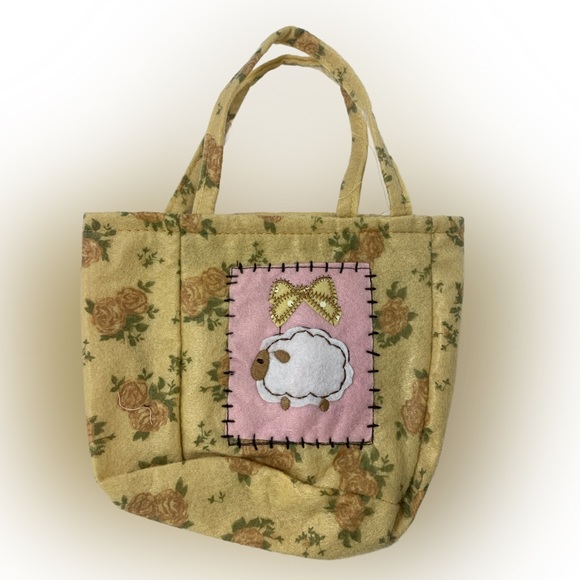 New Toddler Size Cloth Easter Baskets set 6🐰Appliqued Felt Easter designs 🐑 - Picture 5 of 8